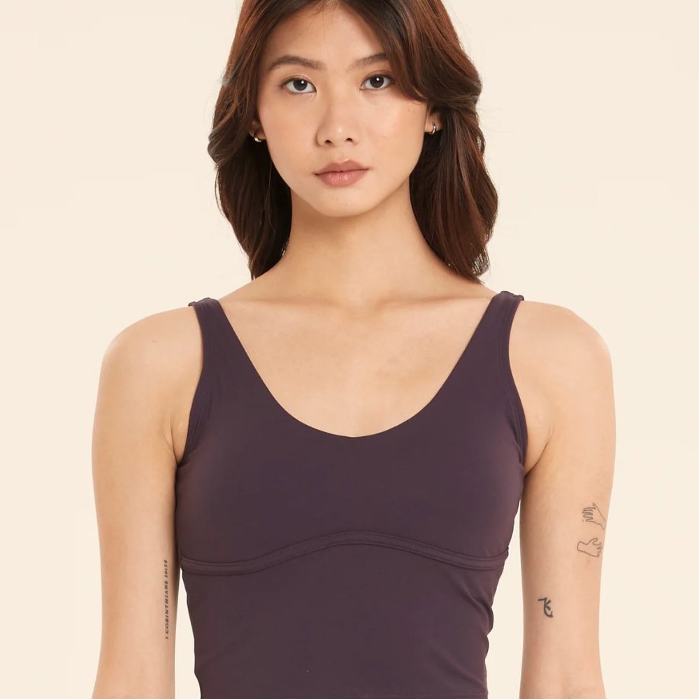Jam Curve Tank, Size M, Color Black